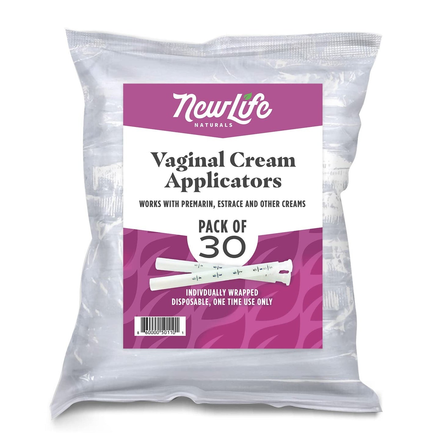 Vaginal Applicator Pack for Lubricants and Gels - 30 Count