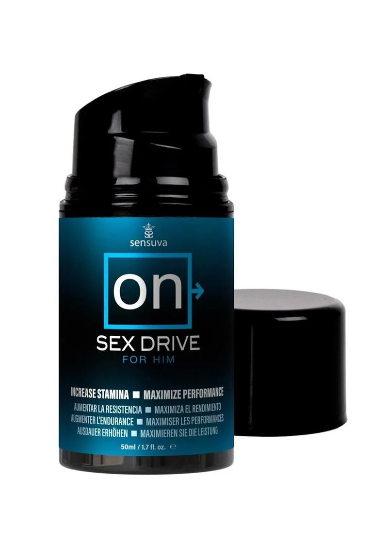 on Sex Drive for Him Male Pleasure Gel, 1.7Oz